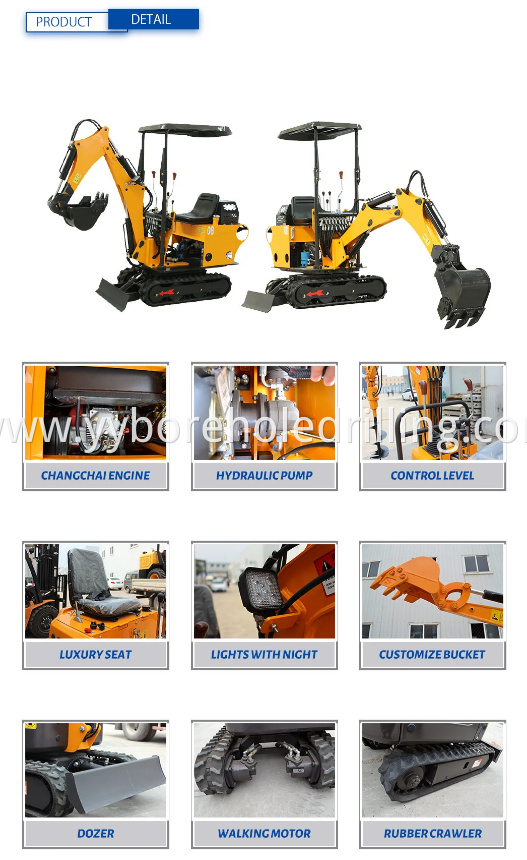 Ykw 08 Mini Crawler Bagger Digger Excavator Hot Sale 2022 Product Details Png